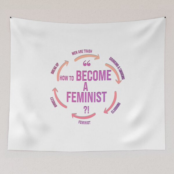 Item preview, funny,feminist,feminism,quotes,funny text designed and sold by shopazem.