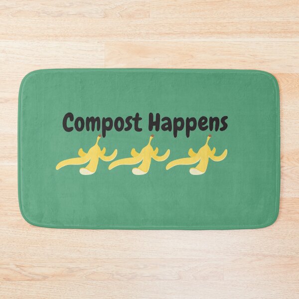 Item preview, Funny Gardening Saying - Compost Happens designed and sold by Schka.