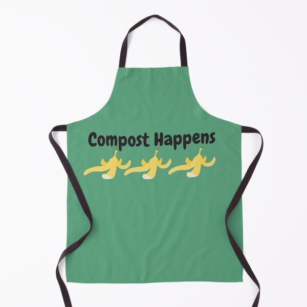Item preview, Funny Gardening Saying - Compost Happens designed and sold by Schka.