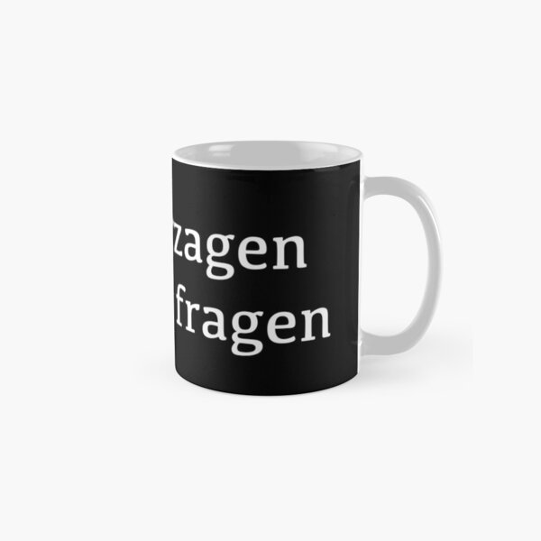 don't despair, ask the cleaning lady Classic Mug