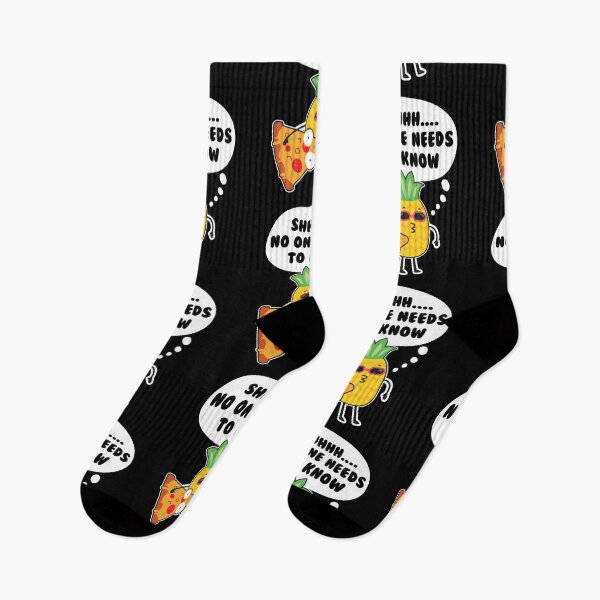 Item preview, Shhhh, No One Needs To Know Funny Hawaiian Pizza Joke designed and sold by Scratches Tees.