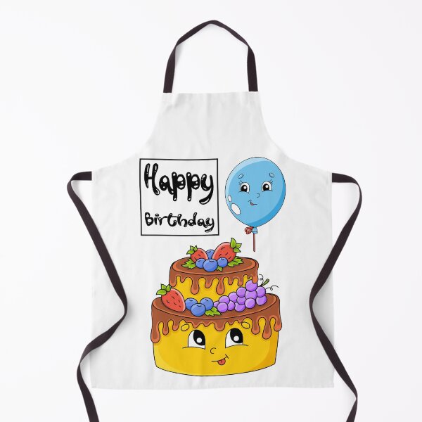 Item preview, Happy Birthday Cake And Balloon designed and sold by darknessjeff86.