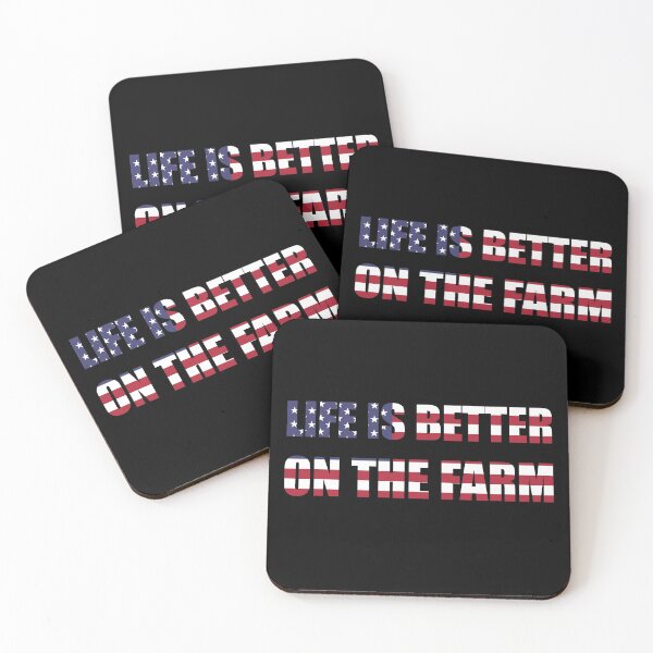 Item preview, Life Is Better On The Farm designed and sold by kickwear-com.