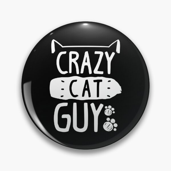 Item preview, Crazy Cat Guy designed and sold by cherrific.