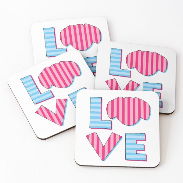 Item preview, Love dog striped designed and sold by pawsomelove.
