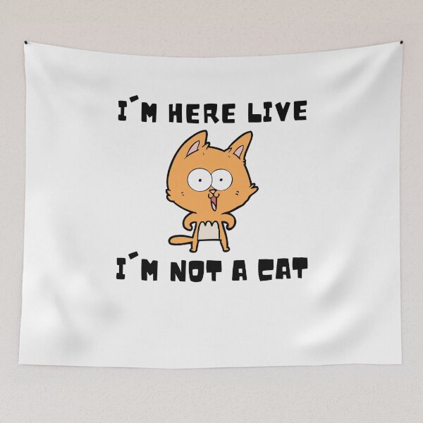 Item preview, I'm Here Live I'm Not A Cat, Funny Lawyer Cat  designed and sold by YourgiftShop.
