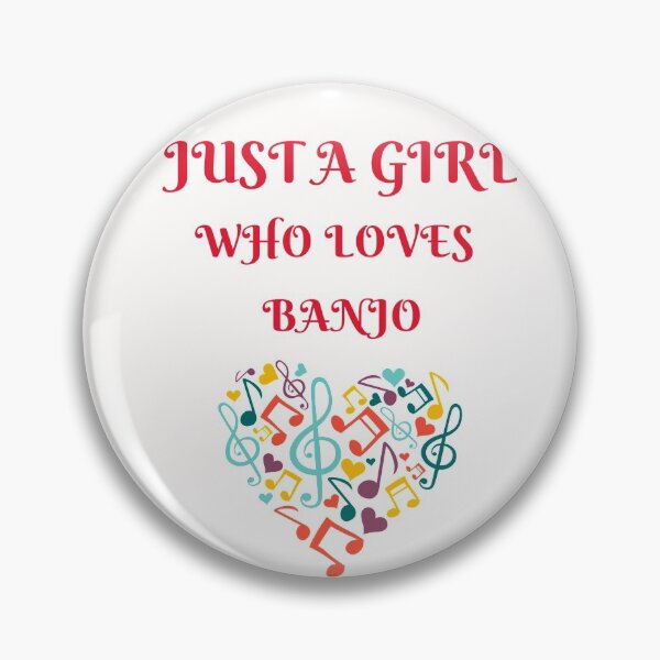 Item preview, Just A Girl Who Loves Banjo Banjolele designed and sold by joabaj.