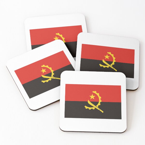 Aperçu de l'œuvre Drapeau de l'Angola créée et vendue par simpledesigners.