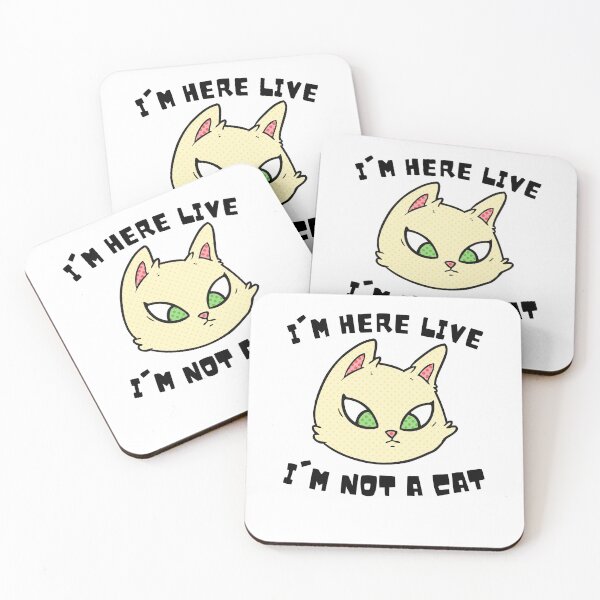 Item preview, I'm Here Live I'm Not A Cat, Cat Lawyer meme designed and sold by YourgiftShop.