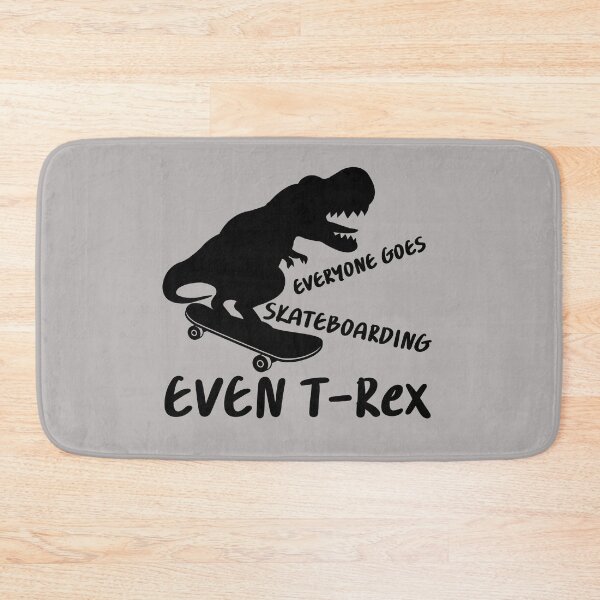 Item preview, Everyone Goes Skateboarding Even T-rex Shirt,Funny T-rex Play Skateboard Tshirt,Skateboard Lovers Tees designed and sold by Babe3955.