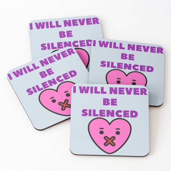 Item preview, I will never be silenced, team Meghan, women's rights  designed and sold by ritapestaninha.