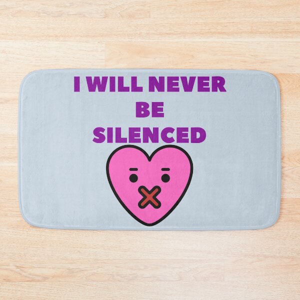 Item preview, I will never be silenced, team Meghan, women's rights  designed and sold by ritapestaninha.