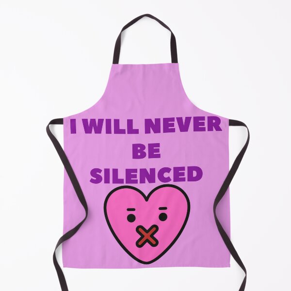 Item preview, I will never be silenced, team Meghan, women's rights designed and sold by ritapestaninha.
