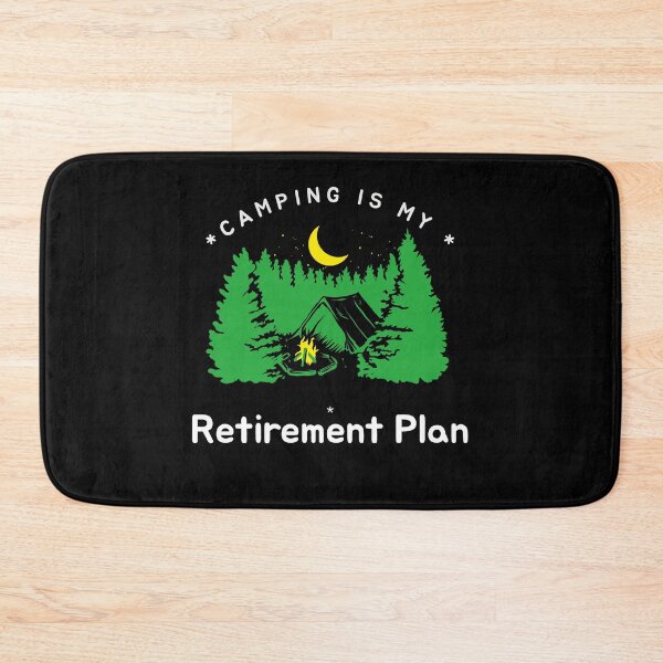 Item preview, Camping is my retirement plan forest tree  designed and sold by Socool101.