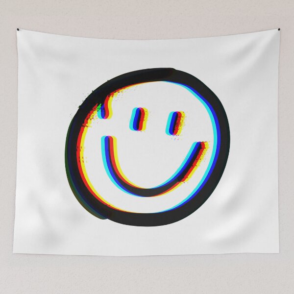 Item preview, Trippy Smiley Face designed and sold by Hedda Young.