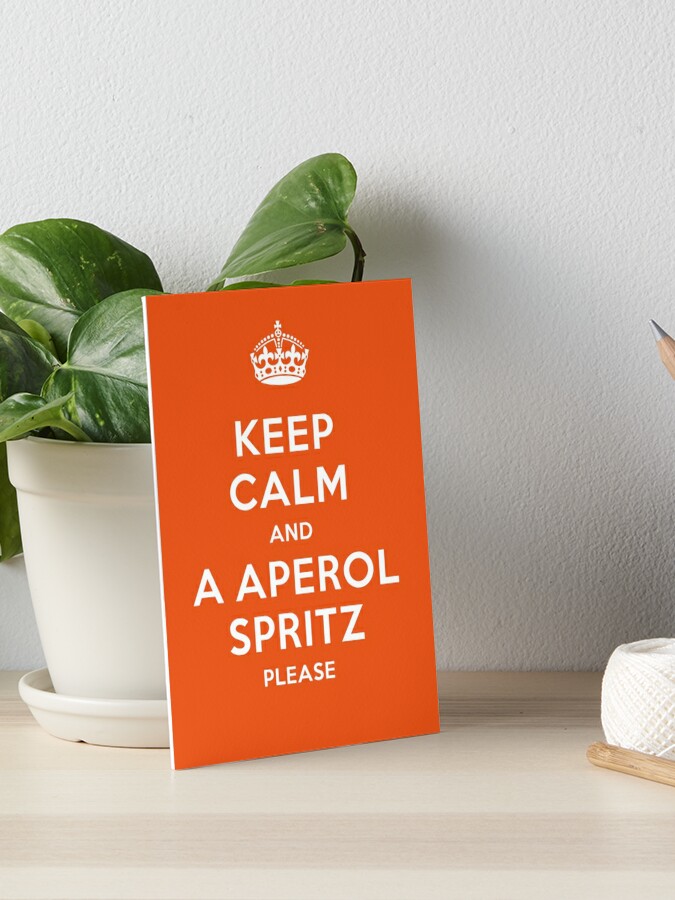 Cocktail Engineer Spritz Aperol Can - Canvas Art