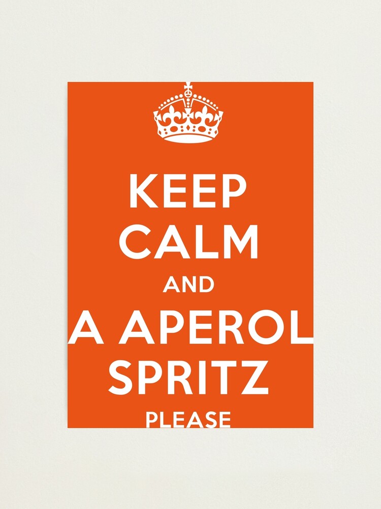 Cocktail Engineer Spritz Aperol Can - Canvas Art