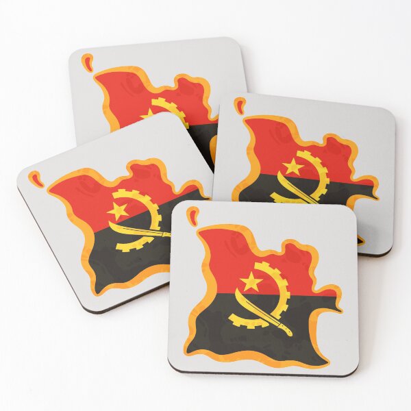 Aperçu de l'œuvre Drapeau de l'Angola créée et vendue par simpledesigners.