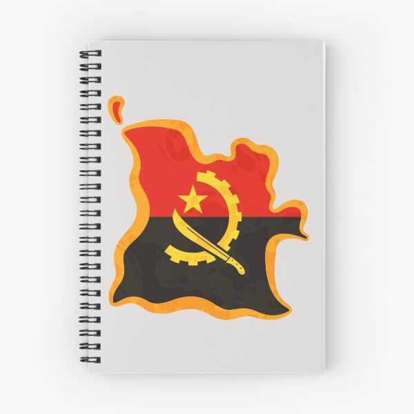 Item preview, Angola Flag designed and sold by simpledesigners.
