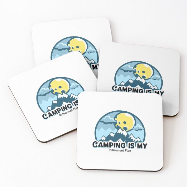 Item preview, Camping is my retirement plan big moon  designed and sold by Socool101.