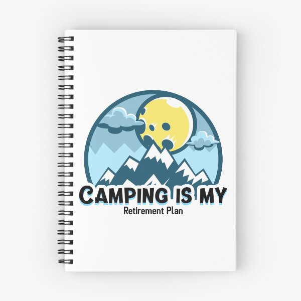 Item preview, Camping is my retirement plan big moon  designed and sold by Socool101.