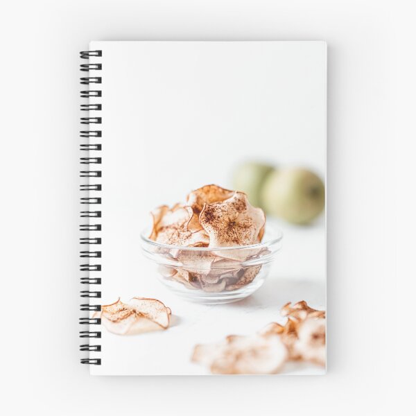 Item preview, Apple Cinnamon Crispy Chips, Food Photography Print, Kitchen Print, Restaurant Cuisine Art Print designed and sold by radub85.