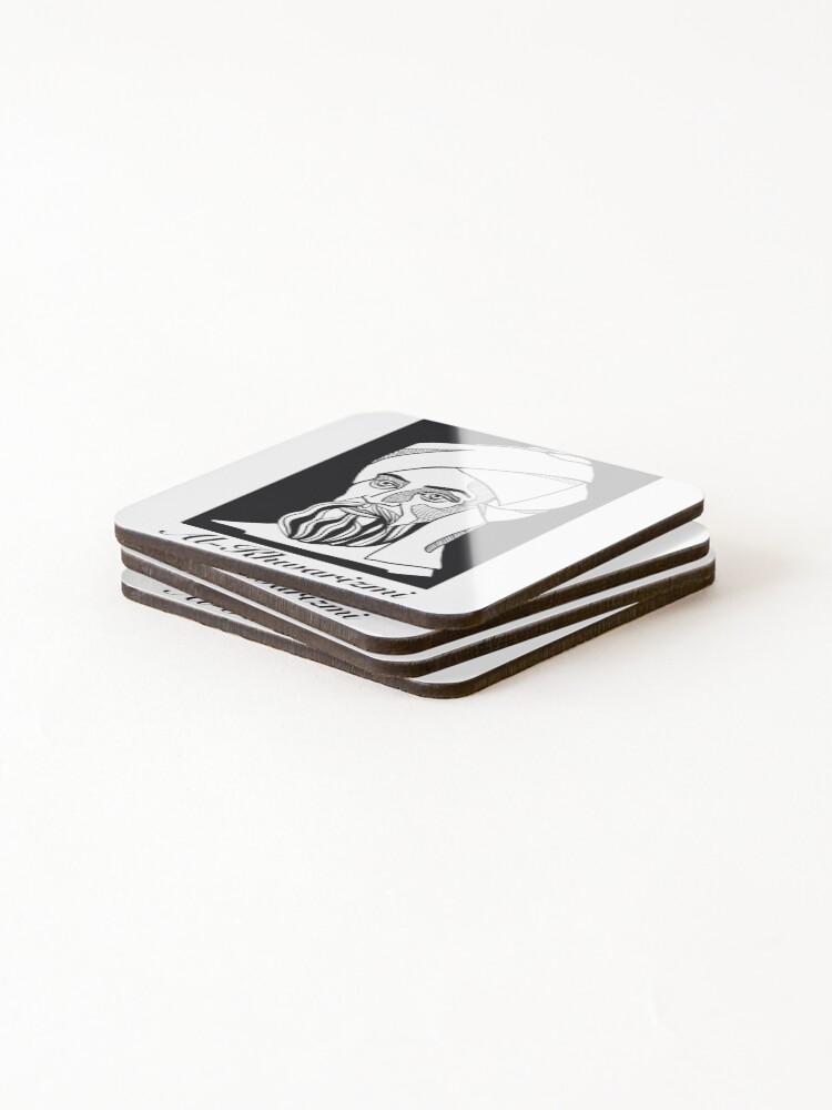 Thumbnail 4 of 5, Coasters (Set of 4), Algorithm designed and sold by Pupo-Atomico.