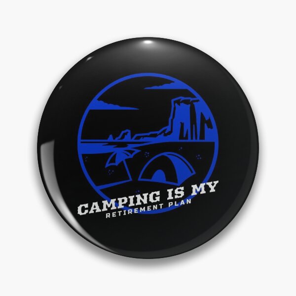 Item preview, Camping is my retirement plan designed and sold by Socool101.