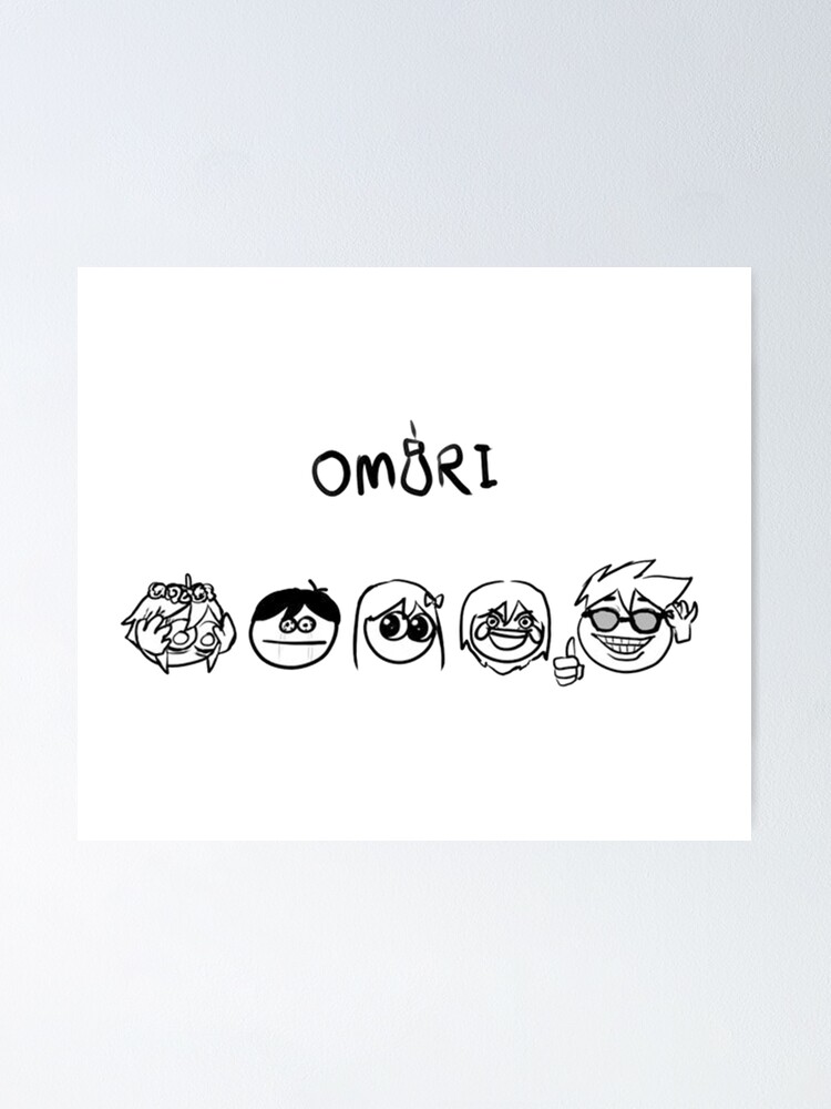 Omori sprites  Poster for Sale by Windhdesigns