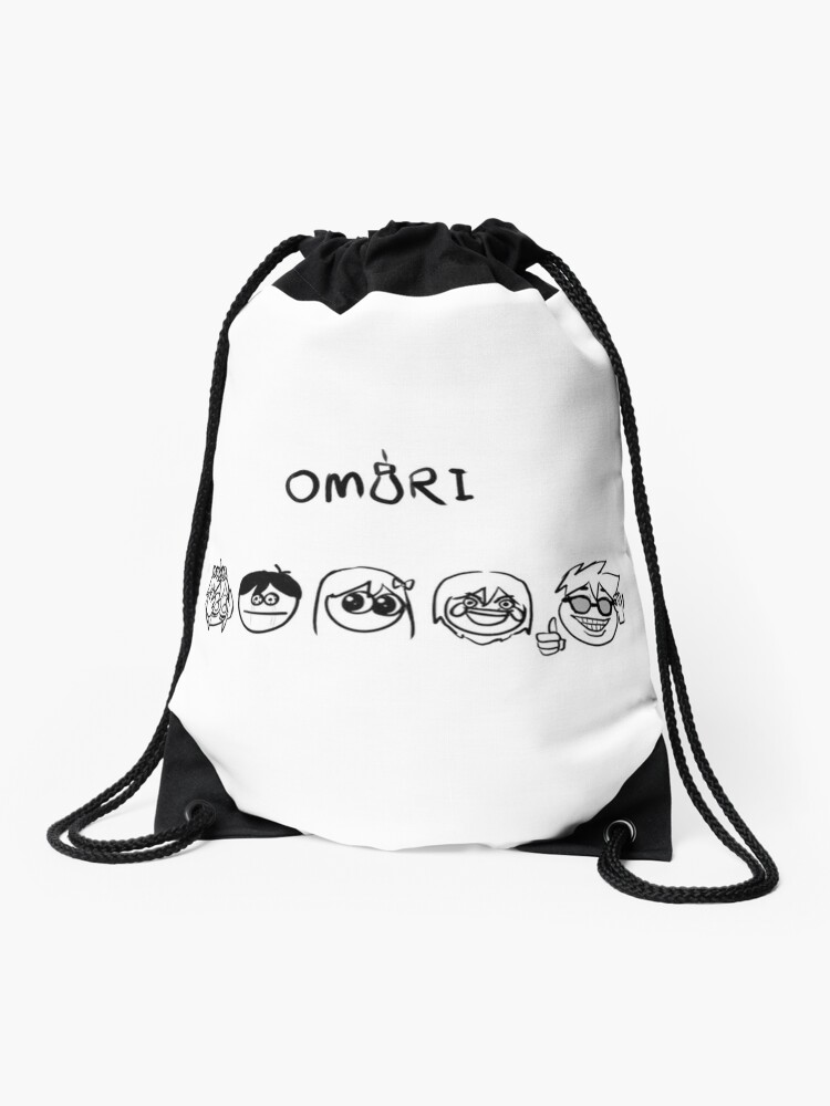 omori' Cotton Drawstring Bag