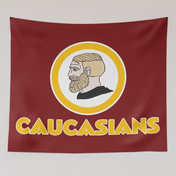 Item preview, Caucasians - Washington Football Team - Yes Chad Meme - Nordic Gamer  designed and sold by mcicarl.