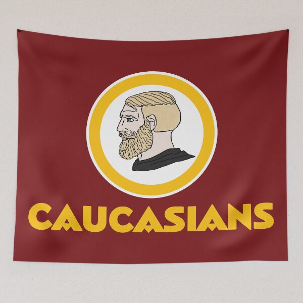 Item preview, Caucasians - Washington Football Team - Yes Chad Meme - Nordic Gamer  designed and sold by mcicarl.