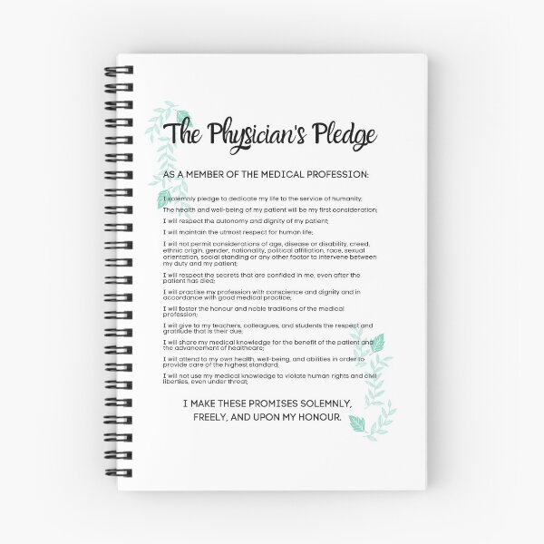 Item preview, Physician's Pledge #2 designed and sold by DocTeen.