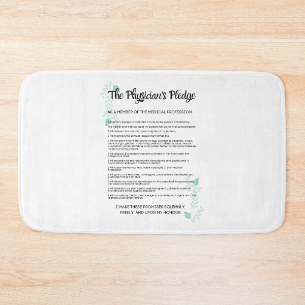 Item preview, Physician's Pledge #2 designed and sold by DocTeen.