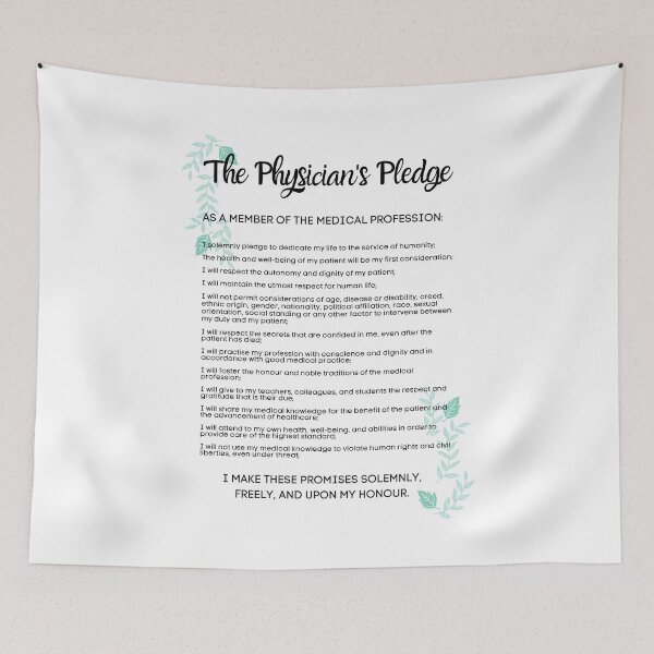 Item preview, Physician's Pledge #2 designed and sold by DocTeen.