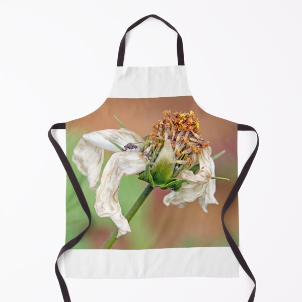 Item preview, Flower, white flower, fly, insect, macro, photo-macro. "Destructured flower and little fly" designed and sold by Véronique Lestoquoy.