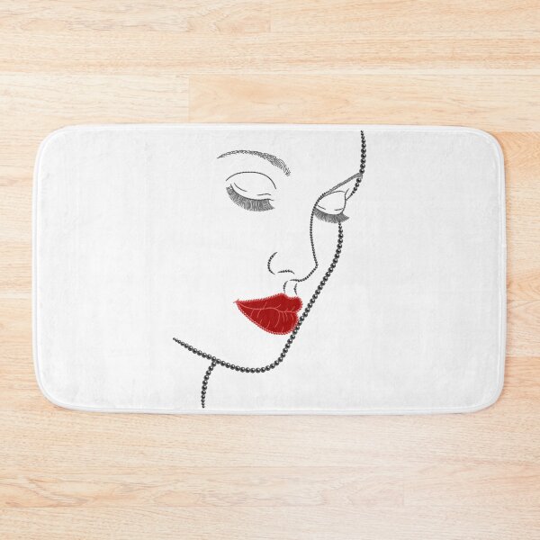 Item preview, Female Portrait Profile in Bead Design designed and sold by ZanyPaintbrush.