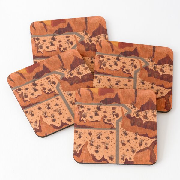 Item preview, Valley Desert Illustration  designed and sold by crizzysketch.