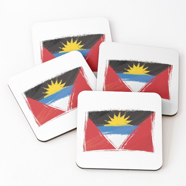 Item preview, Bandera de Antigua y Barbuda designed and sold by simpledesigners.