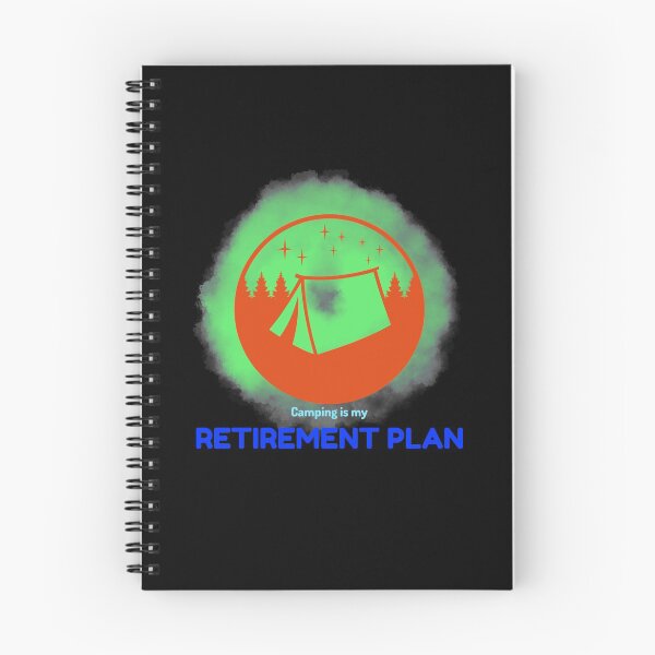 Item preview, camping is my retirement plan designed and sold by Socool101.