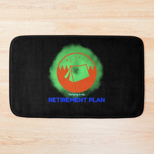 Item preview, camping is my retirement plan designed and sold by Socool101.