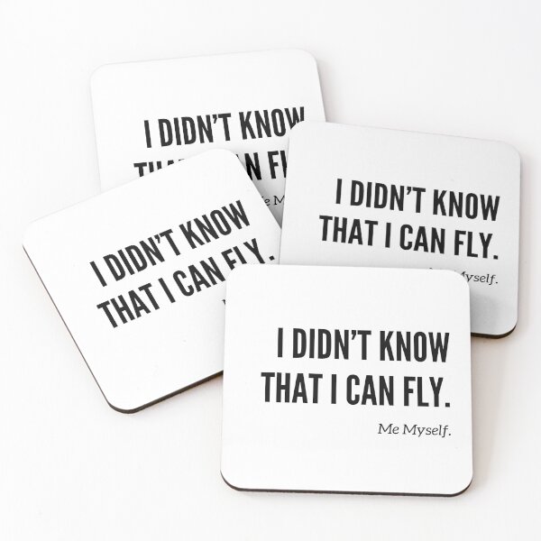 Item preview, I didn't know that I can fly. designed and sold by ActRightToday.