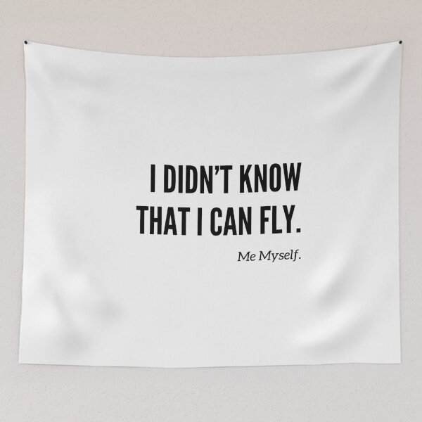 Item preview, I didn't know that I can fly. designed and sold by ActRightToday.