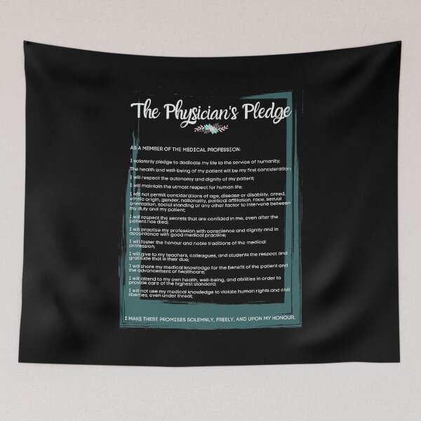 Item preview, Physician's Pledge #3 designed and sold by DocTeen.