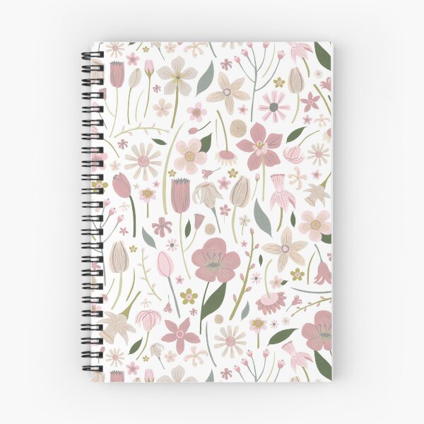 Item preview, Spring floral pattern designed and sold by Happy Mouse Studio.