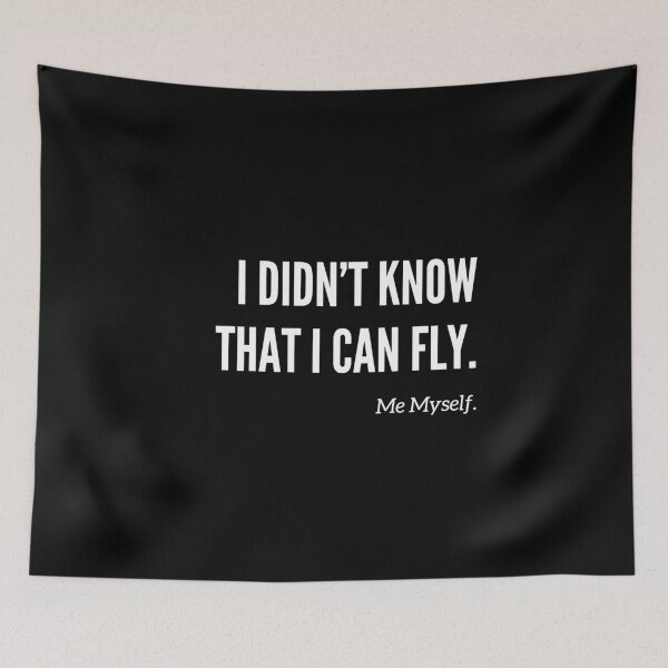 Item preview, I didn't know that I can fly - Black designed and sold by ActRightToday.