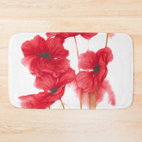 Item preview,  Red Flowers designed and sold by Jacklin-01.