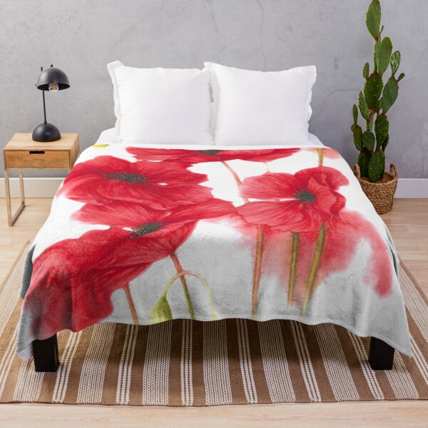Item preview,  Red Flowers designed and sold by Jacklin-01.