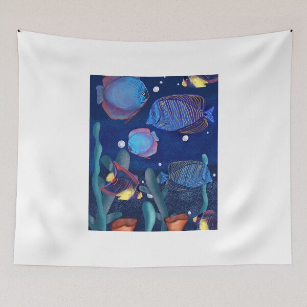 Item preview, Colorful fish designed and sold by Inmagi.