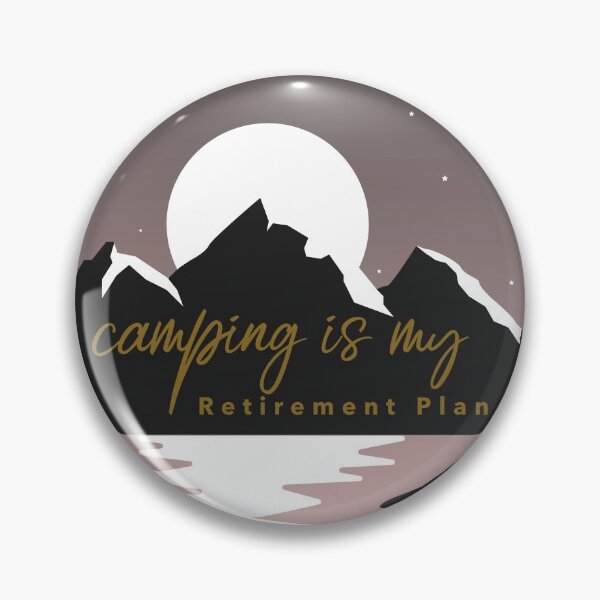Item preview, camping is my retirement plan designed and sold by Socool101.